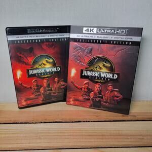 4K / BLU-RAY Jurassic World Rebirth (NO DIGITAL) w/ Slip Cover